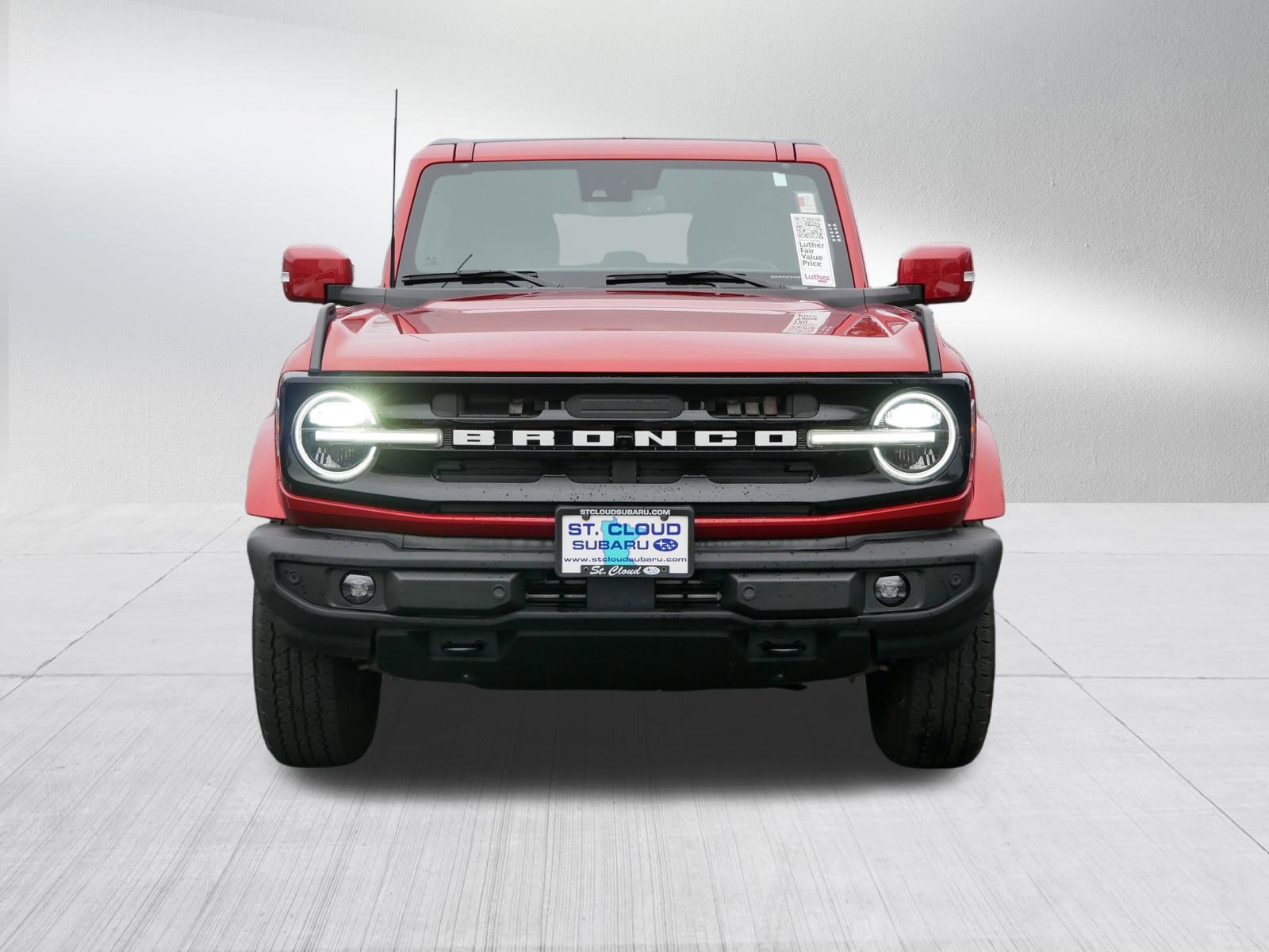 Used 2022 Ford Bronco 4-Door Outer Banks with VIN 1FMEE5BP5NLB58107 for sale in Saint Cloud, Minnesota