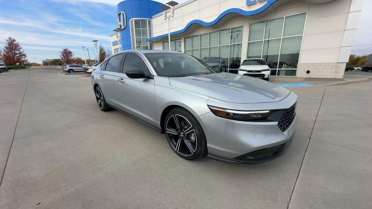 Certified 2025 Honda Accord Hybrid Sport with VIN 1HGCY2F54SA043873 for sale in Kansas City