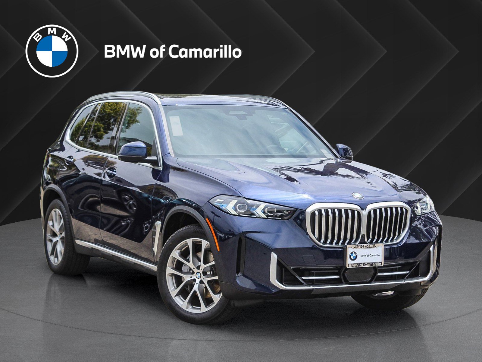 New 2025 Tanzanite Blue II Metallic BMW xDrive40i image 1