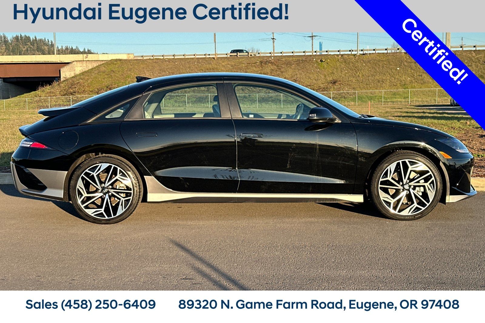 Certified 2024 Hyundai IONIQ 6 SEL with VIN KMHM34AA4RA066786 for sale in Eugene, OR