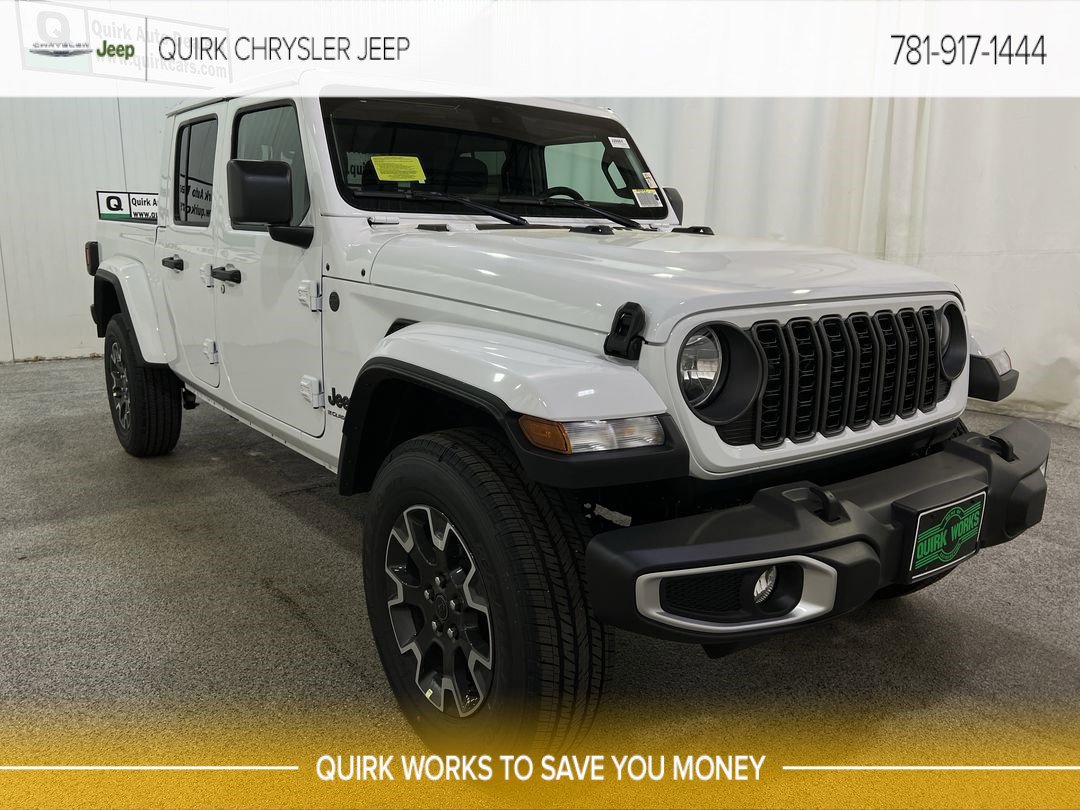 New 2025 Bright White Clearcoat Jeep Sport S image 1