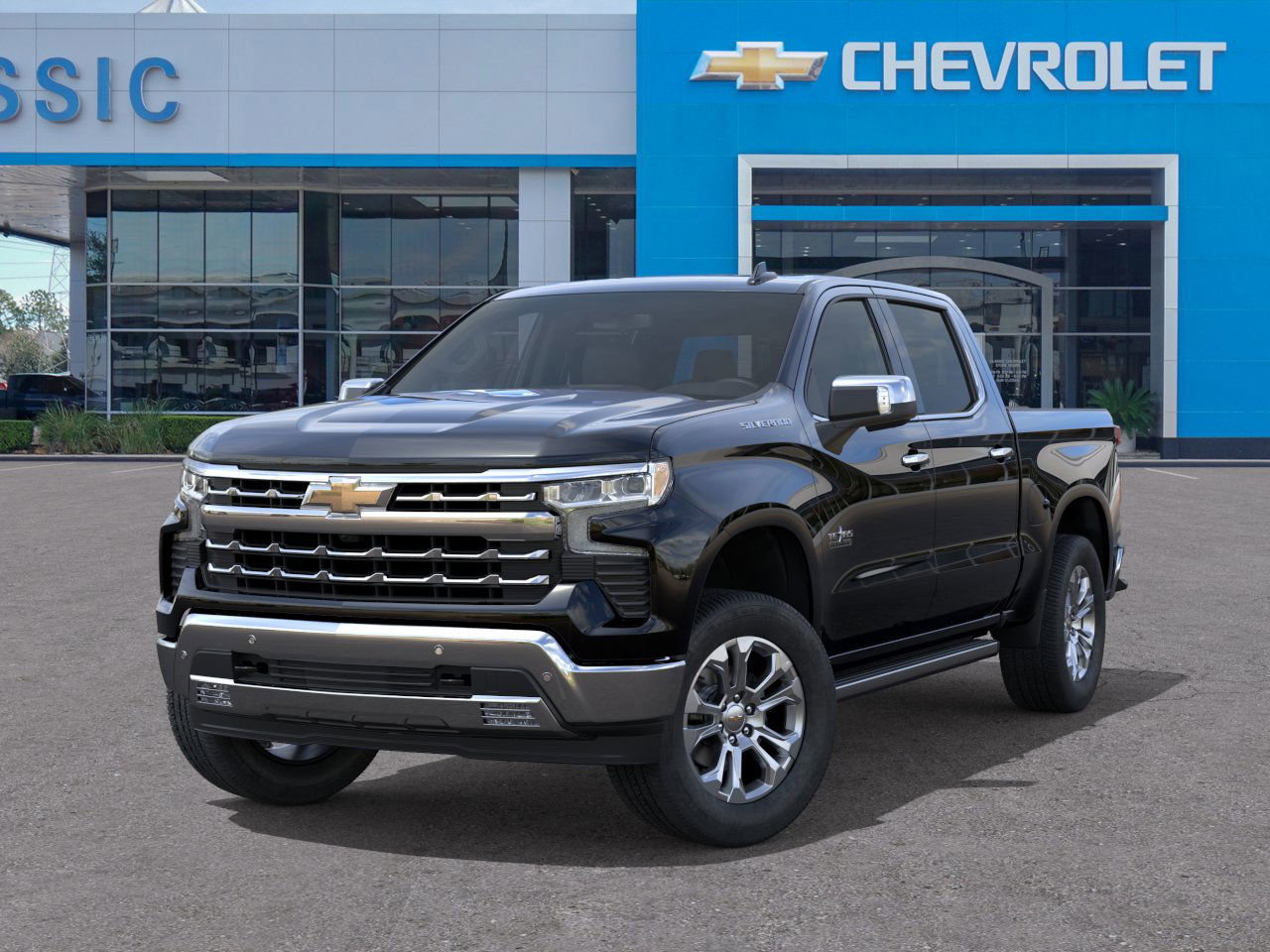 2025 Chevrolet Silverado 1500 LTZ Black at Classic Elite Chevrolet Hwy 6