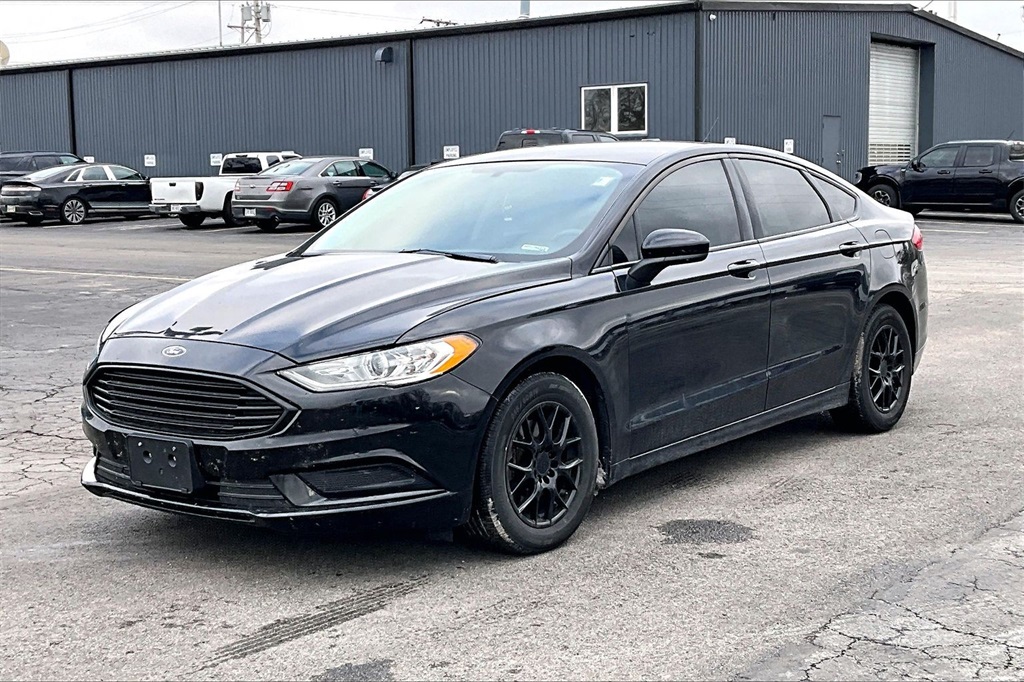 Used 2018 Ford Fusion S with VIN 3FA6P0G74JR245464 for sale in Van Wert, OH