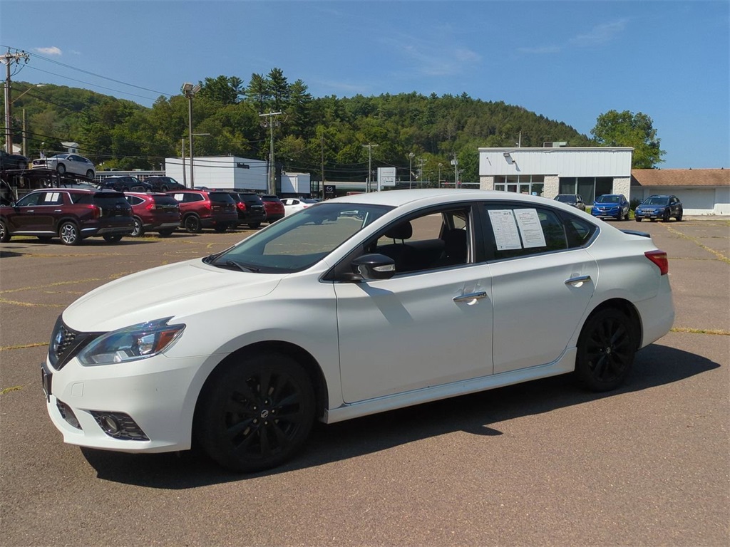 Used 2018 Nissan Sentra SR with VIN 3N1AB7AP1JY231132 for sale in Thomaston, CT