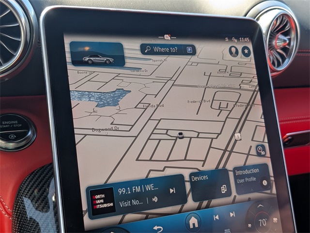 Used 2024 Obsidian Black Metallic Mercedes-Benz SL 43 AMG® image 18