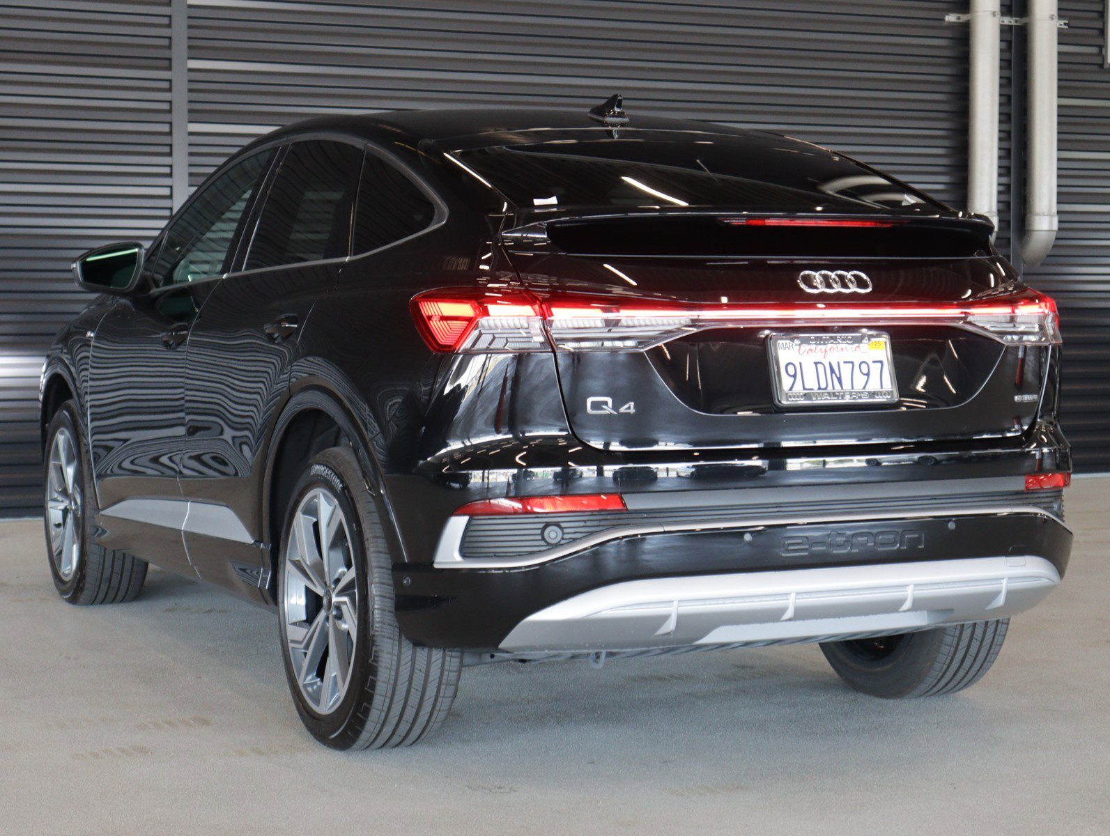 Used 2024 Mythos Black Metallic Audi Premium Plus image 2