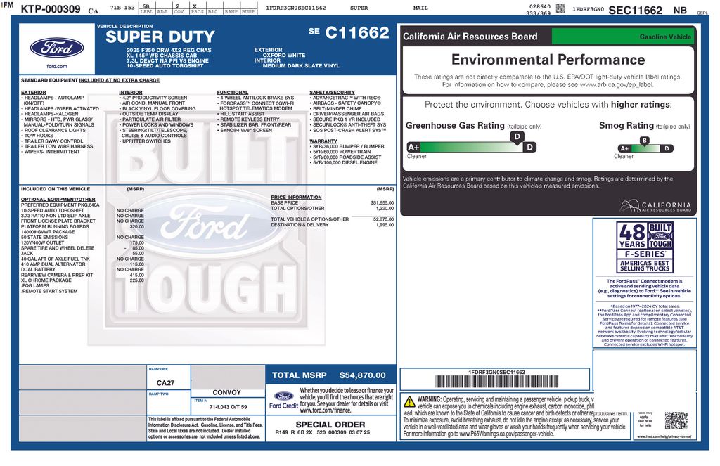 2025 Ford F-350 Super Duty XL