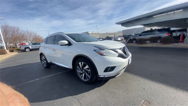 Used 2015 Nissan Murano Platinum with VIN 5N1AZ2MH1FN205551 for sale in Greeley, CO