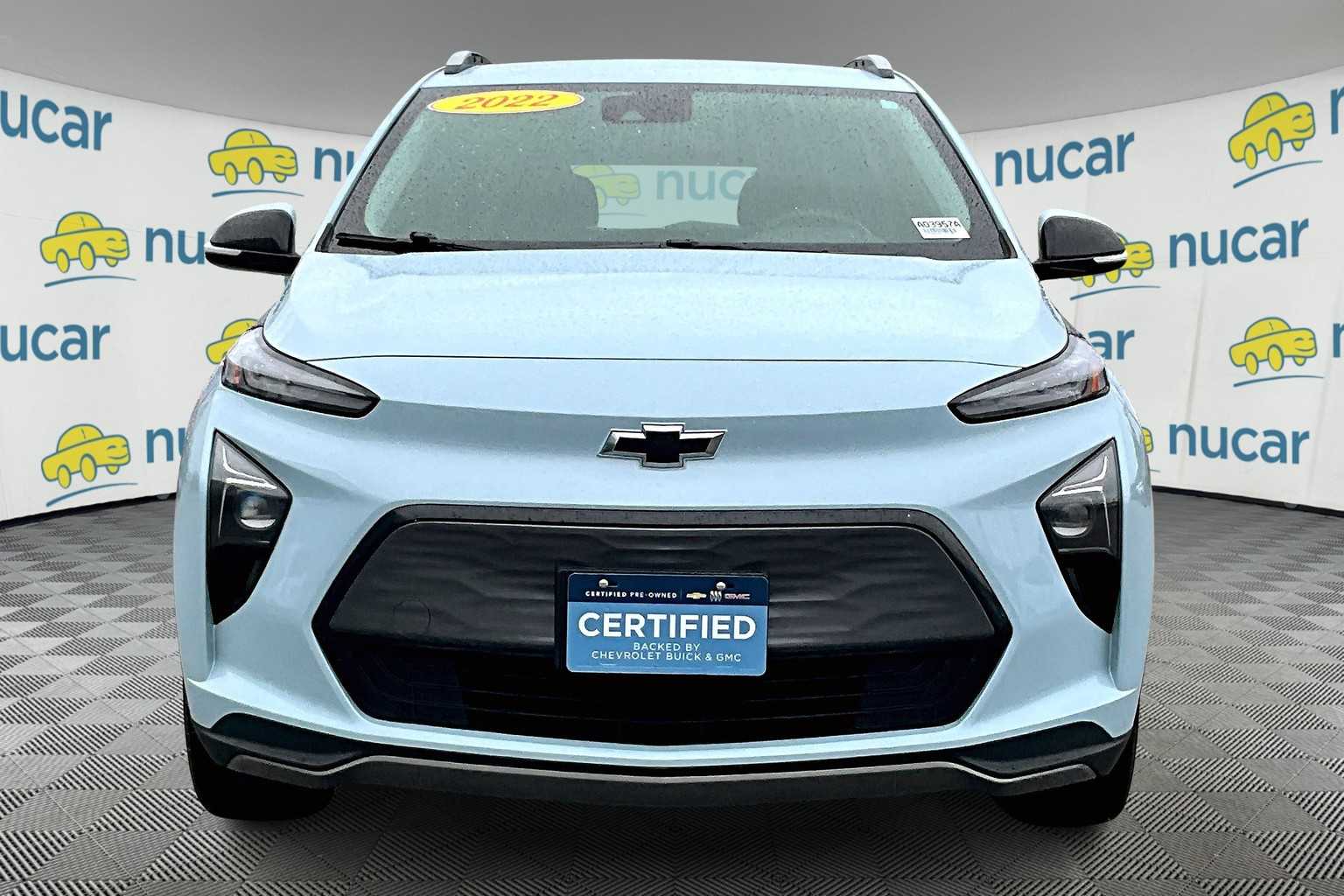 Used 2022 Chevrolet Bolt EUV LT with VIN 1G1FY6S0XN4134199 for sale in Woburn, MA