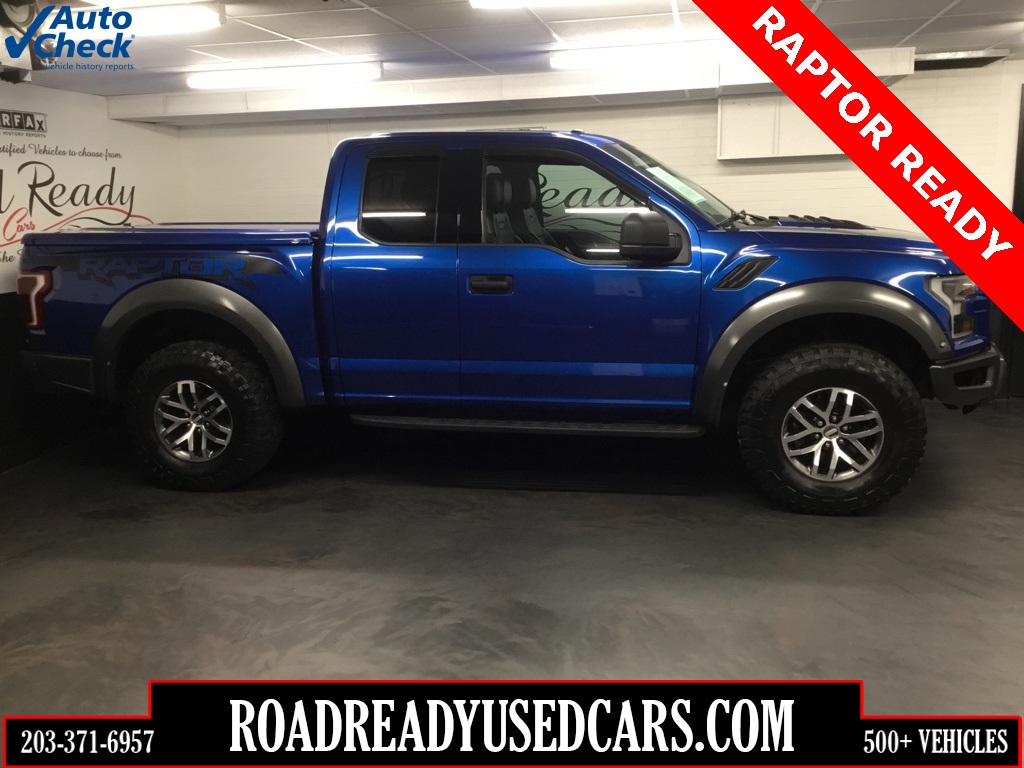 Used 2017 Blue Ford Raptor image 1