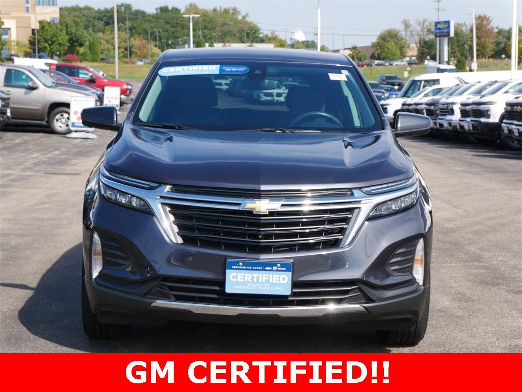 Certified 2022 Chevrolet Equinox LT with VIN 3GNAXKEV7NS208724 for sale in Inver Grove Heights, Minnesota