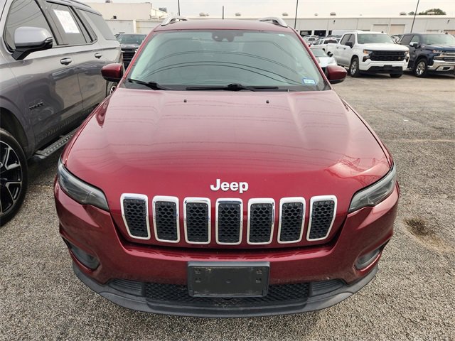 Used 2021 Jeep Cherokee Latitude Plus with VIN 1C4PJLLB9MD169734 for sale in Sugar Land, TX