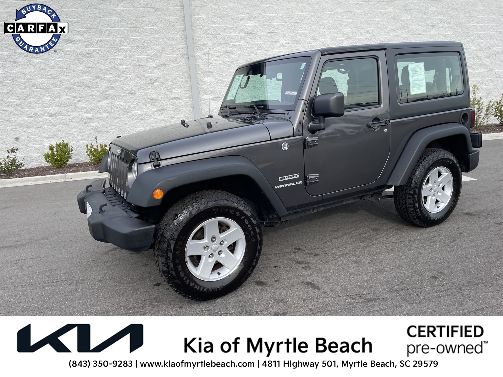 2017 Jeep Wrangler Sport S's photo