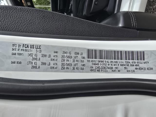 2019 Dodge Durango GT photo 28