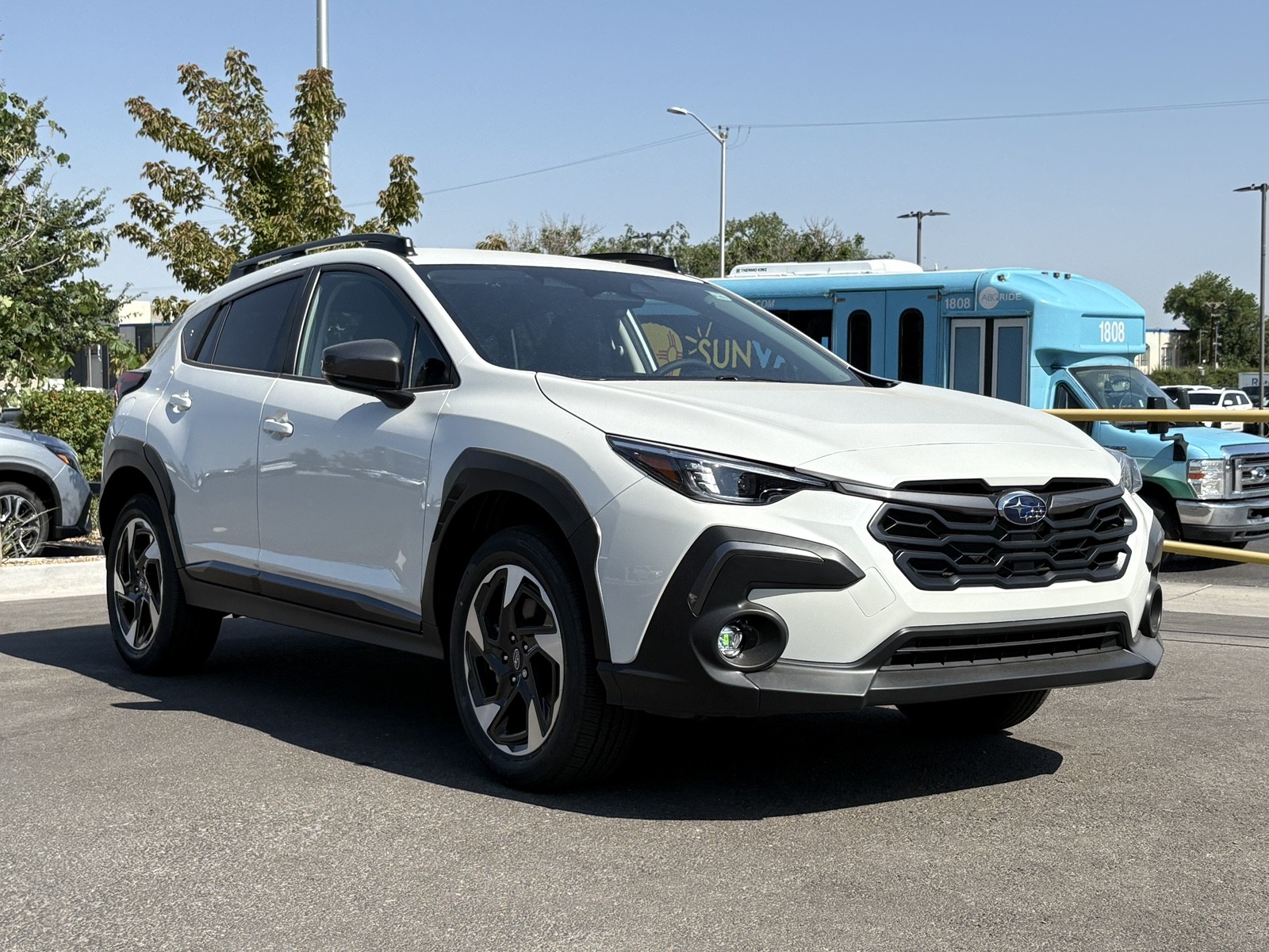New 2025 Crystal White Pearl Subaru Limited image 1