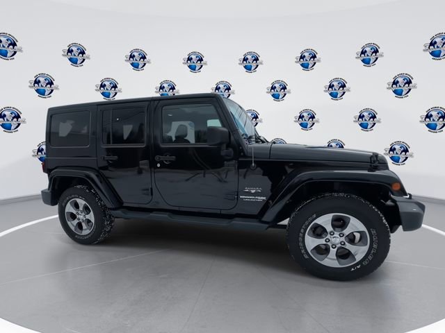Used 2018 Jeep Wrangler Unlimited Sahara with VIN 1C4HJWEG6JL893722 for sale in Northfield, OH