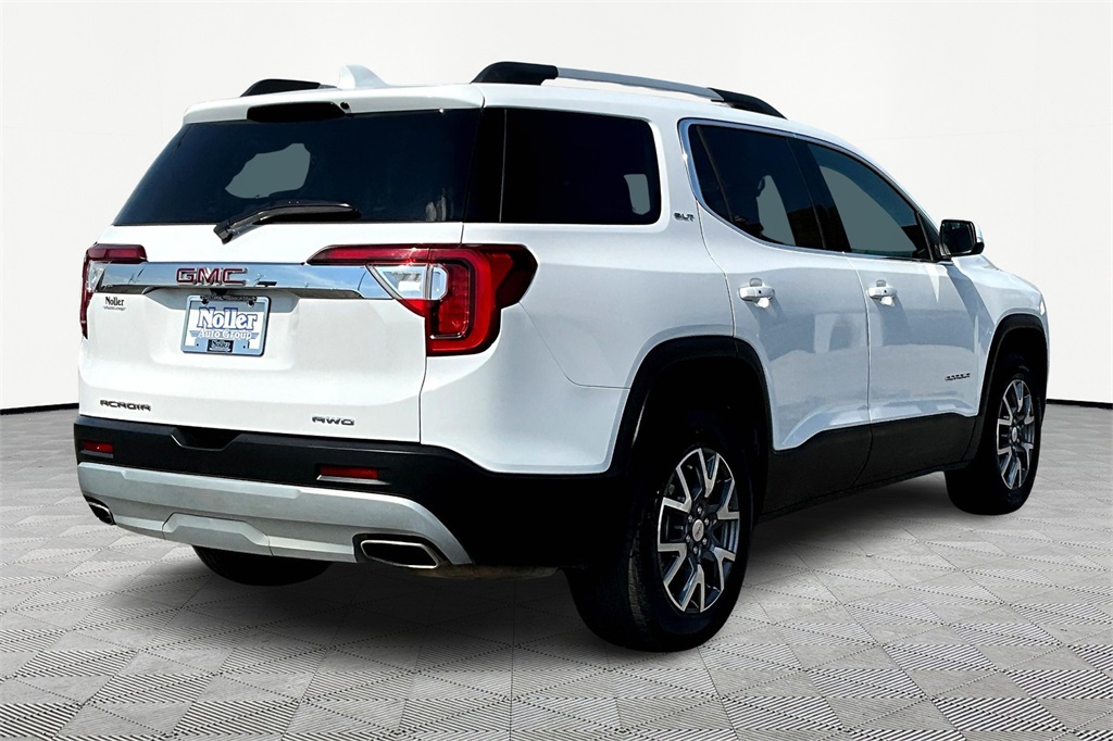 Used 2023 GMC Acadia SLT with VIN 1GKKNUL43PZ256577 for sale in Kansas City