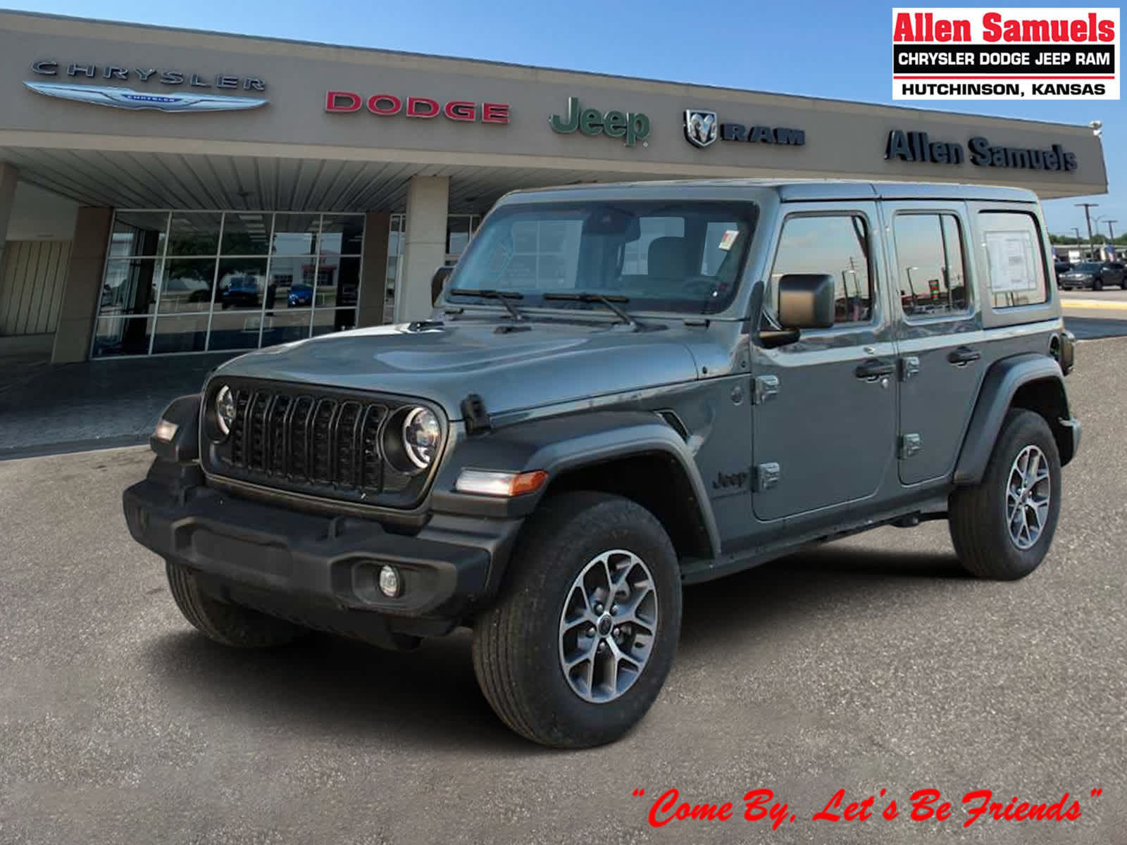 New 2024 Jeep Wrangler Sport S Utility in Hutchinson #J1777