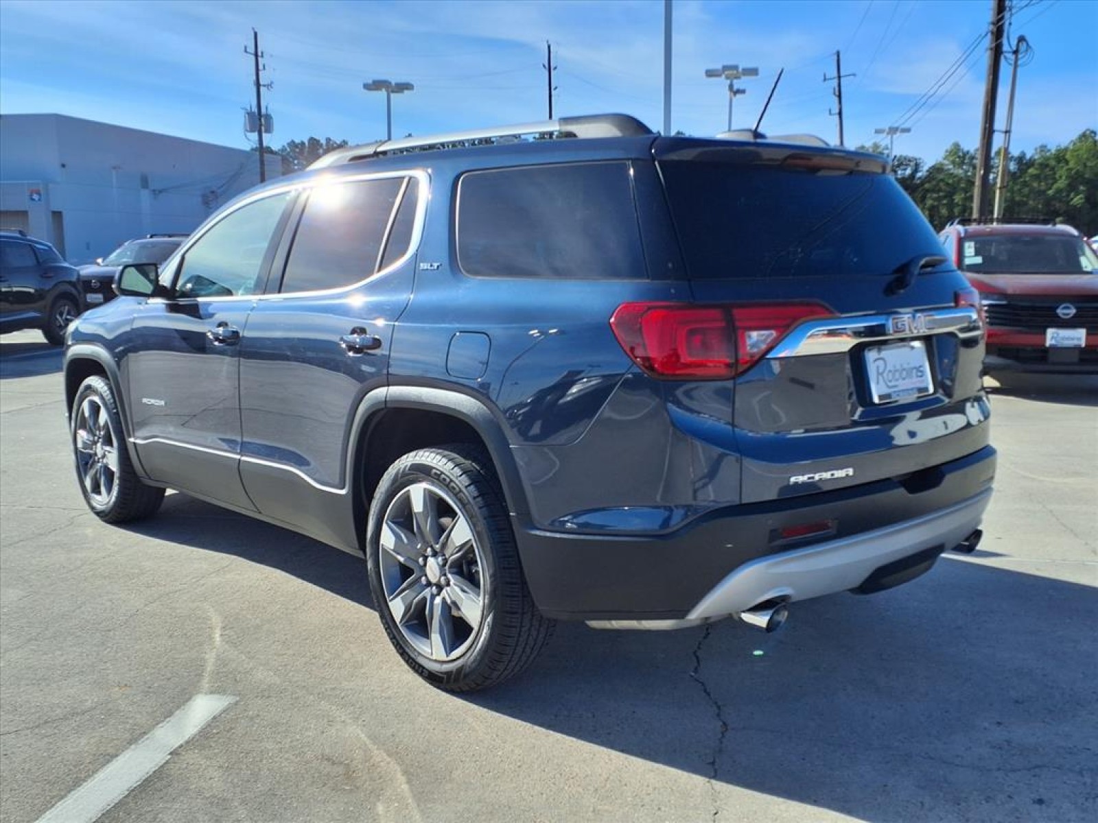 2018 GMC Acadia SLT Blue at Ron Craft Chevrolet Cadillac