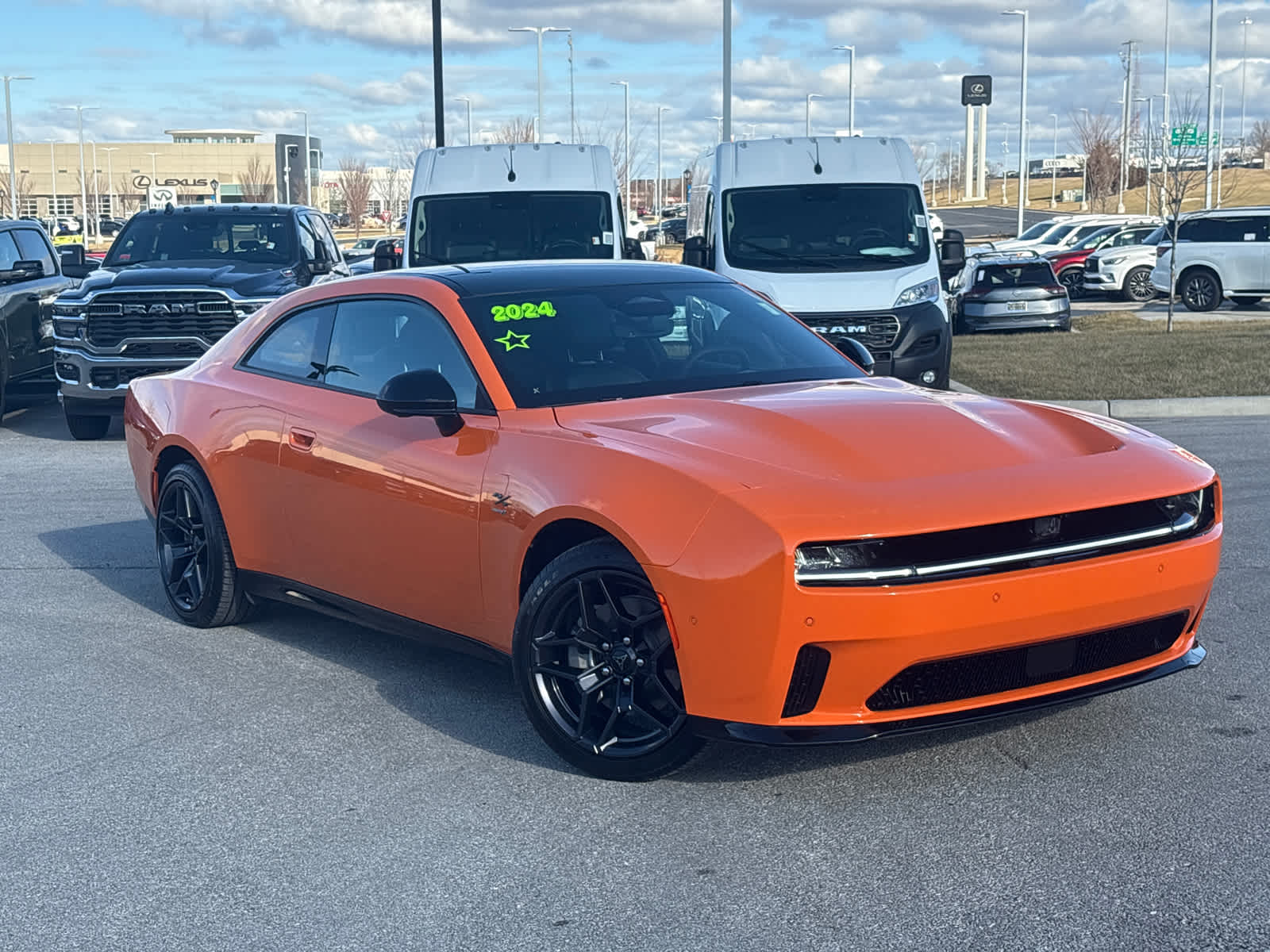 Used 2024 Dodge Charger Daytona R/T with VIN 2C3CDBCK4RR206312 for sale in Shawnee, KS