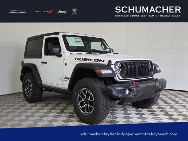 White Rubicon New 2025 Jeep Wrangler Rubicon For Sale West