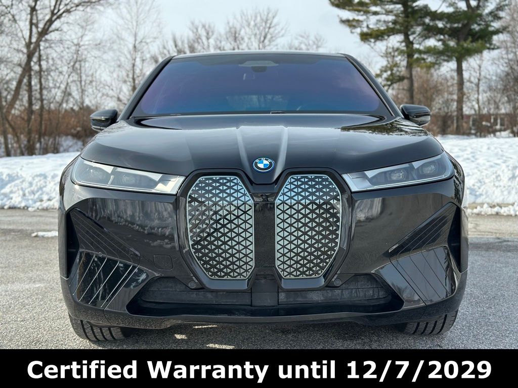 Certified 2025 BMW iX 50 with VIN WB523CF02SCU03886 for sale in Schererville, IN