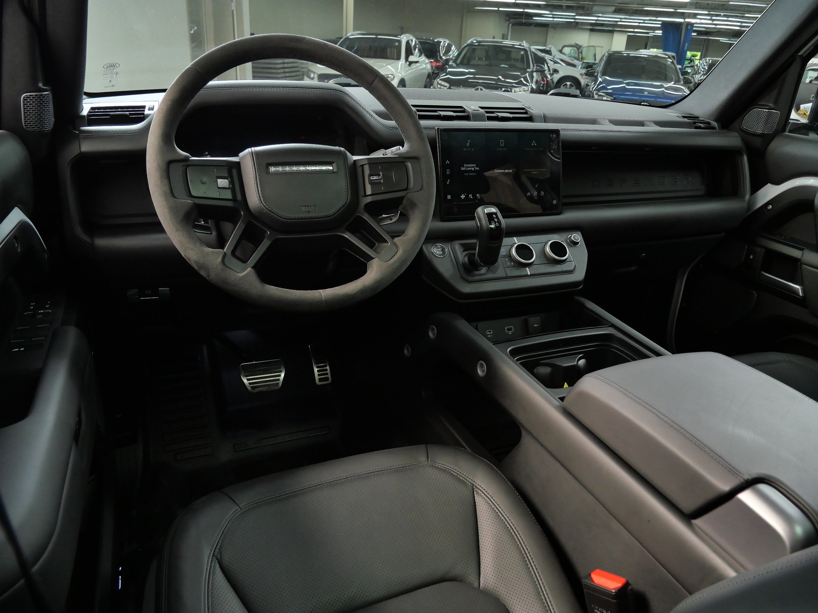 Used 2023 Land Rover Defender V8 with VIN SALEWEEE1P2219983 for sale in Minnetonka, Minnesota
