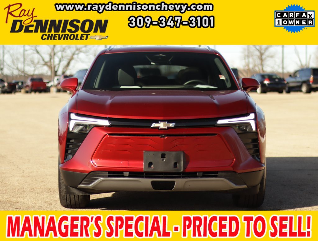 Used 2024 Chevrolet Blazer EV LT with VIN 3GNKDBRJ4RS291510 for sale in Pekin, IL