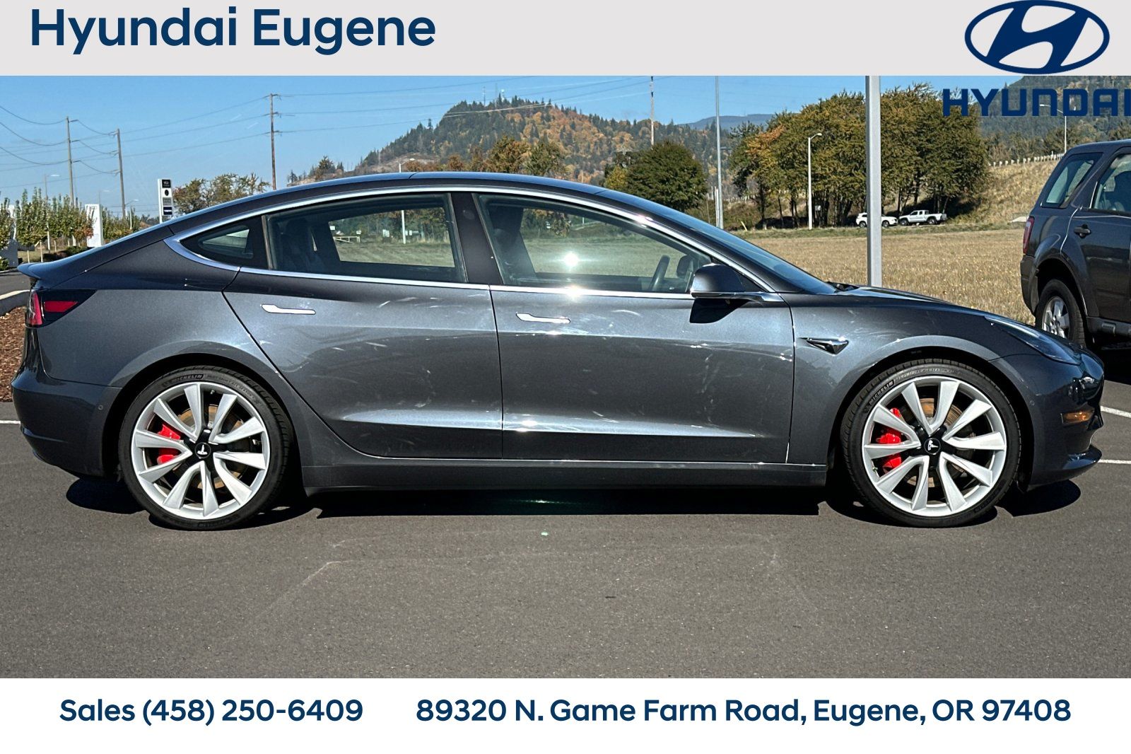 Used 2018 Tesla Model 3 Long Range Dual Motor with VIN 5YJ3E1EB3JF082856 for sale in Eugene, OR