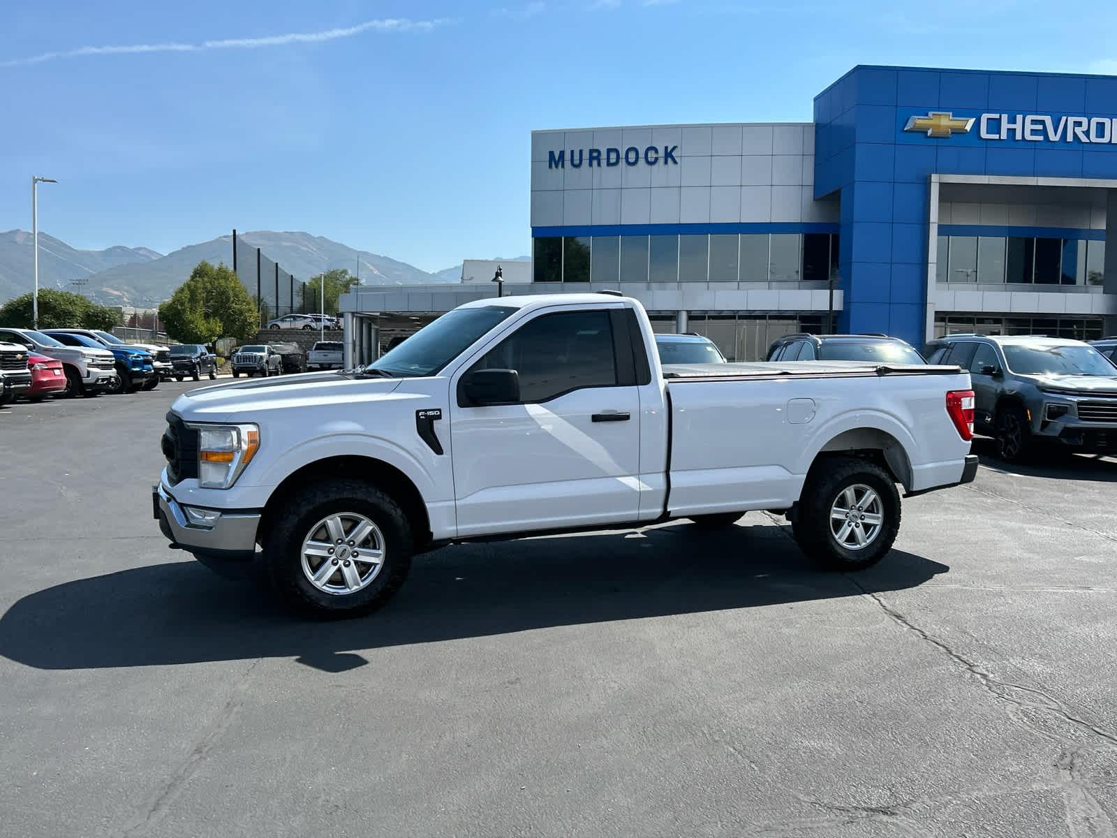 Used 2021 Ford F-150 XL with VIN 1FTMF1EP0MKD84867 for sale in Woods Cross, UT