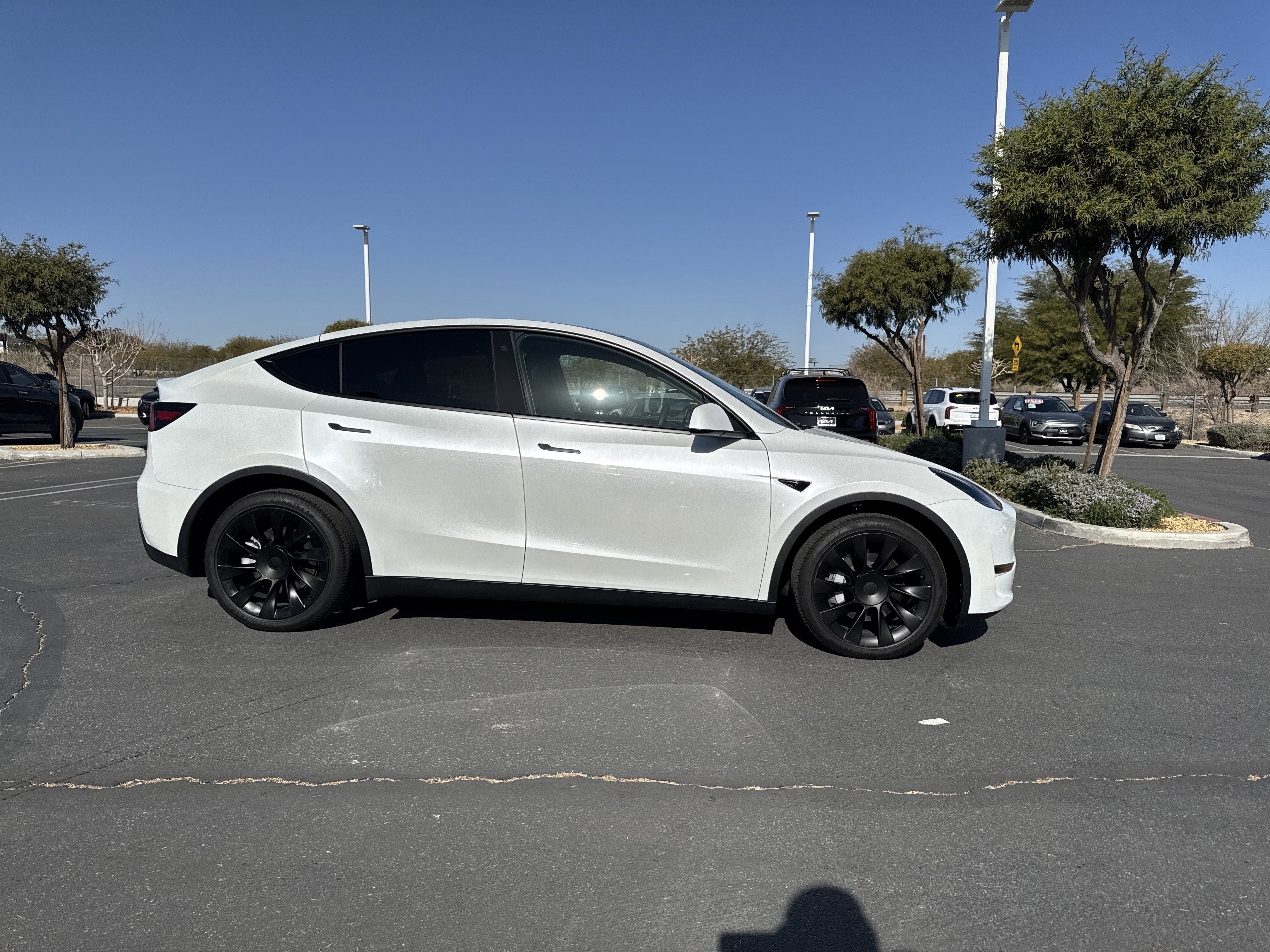 Used 2023 Tesla Model Y Long Range with VIN 7SAYGDEE3PA024928 for sale in Victorville, CA
