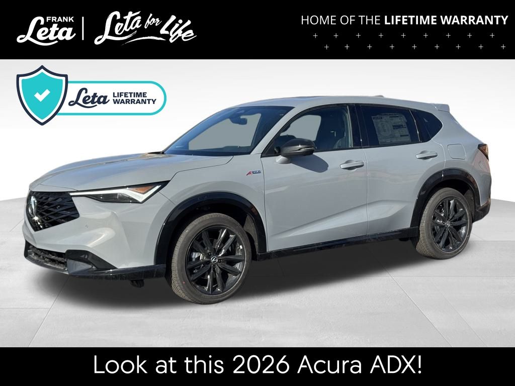 New 2026 Acura ADX w/A-Spec Advance Package 4D Sport Utility's photo