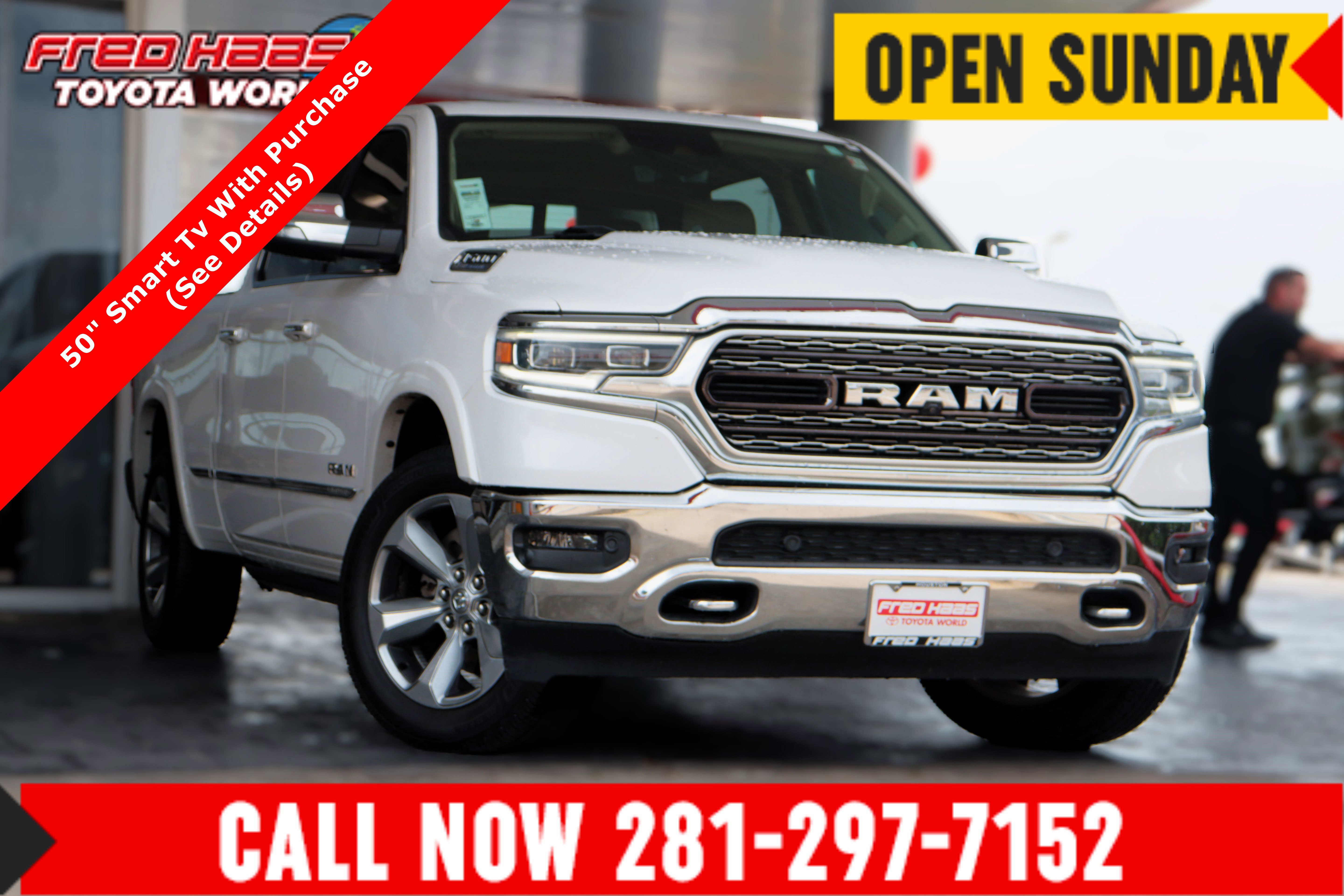 Silver 2019 Ram 1500 Limited 4x4 Certified Pre-Owned 2019 Ram 1500 - Main Image