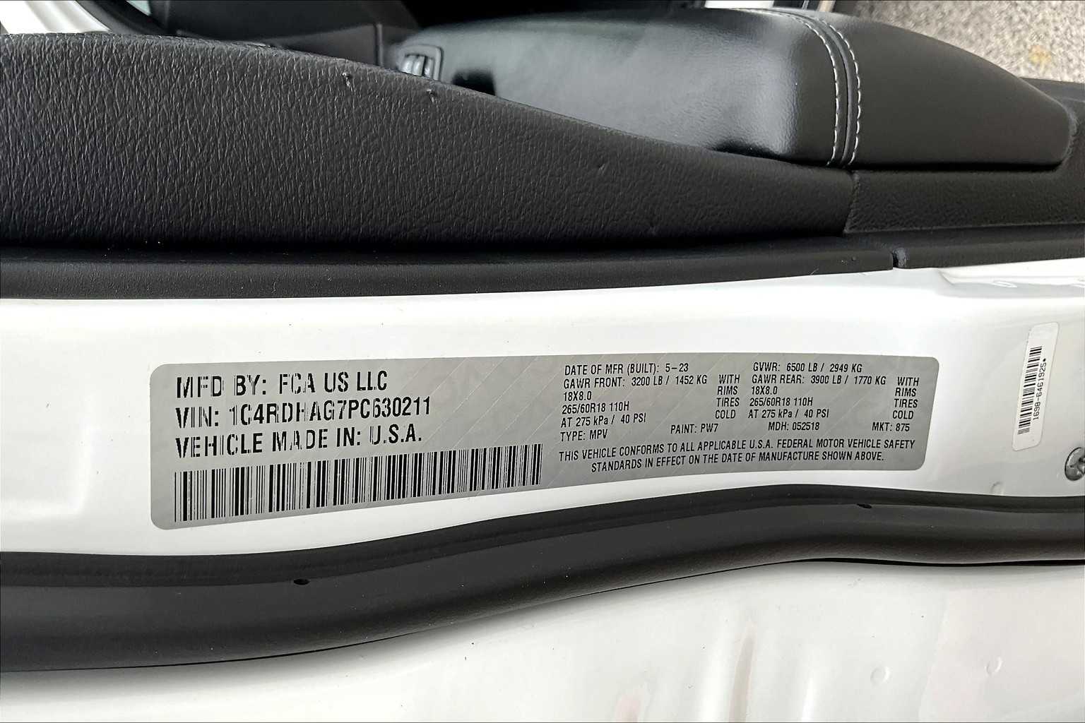 2023 Dodge Durango SXT photo 27