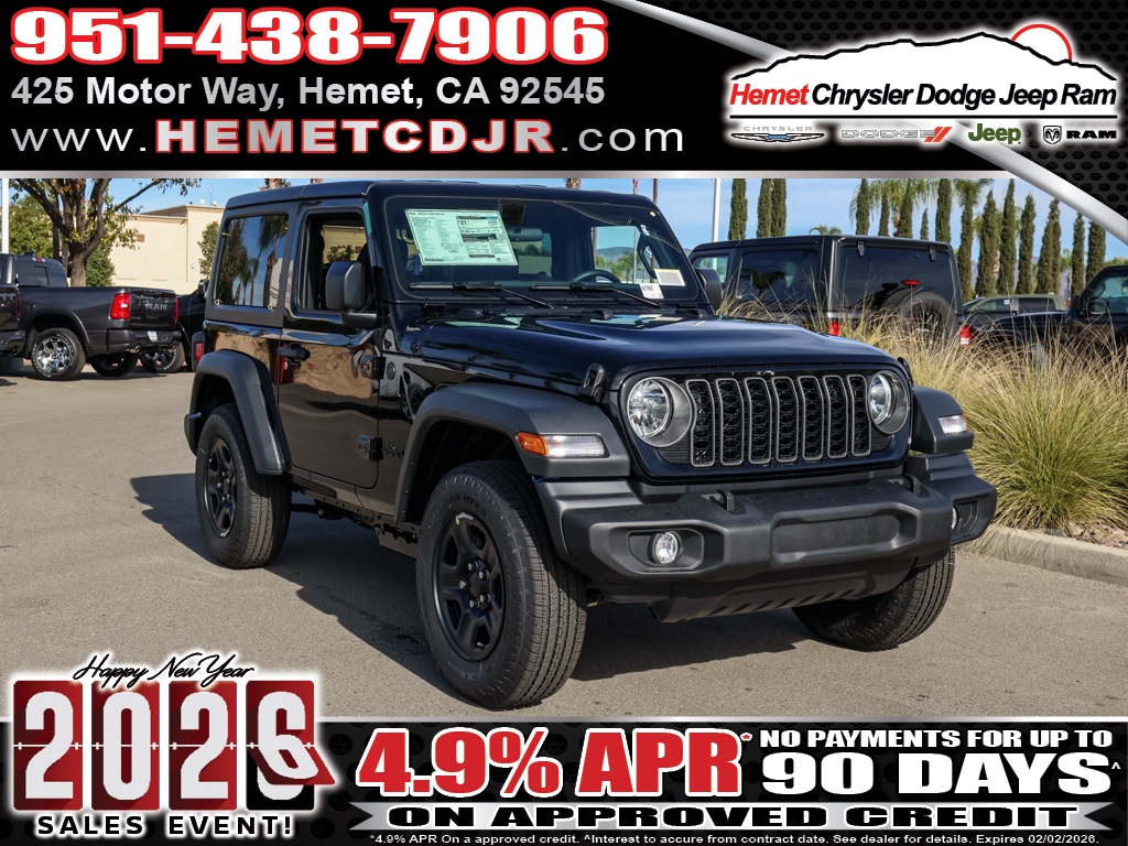 2026 Jeep Wrangler 2-Door Sport's photo