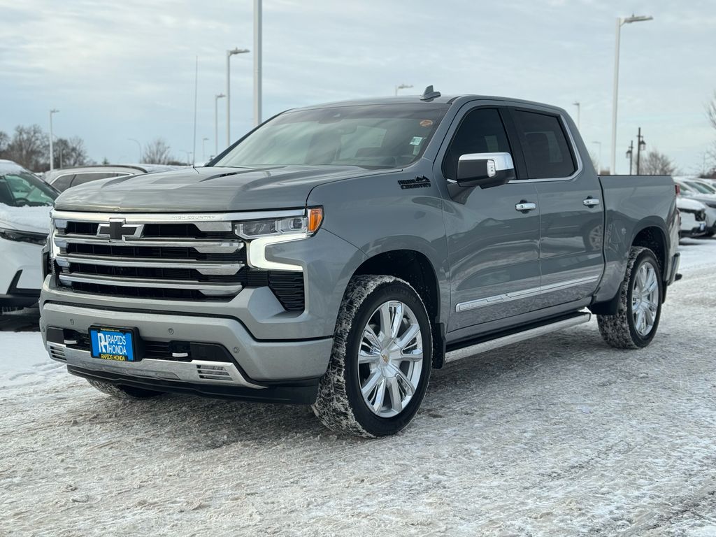 Used 2025 Chevrolet Silverado 1500 High Country with VIN 1GCUKJEL9SZ330920 for sale in Coon Rapids, Minnesota