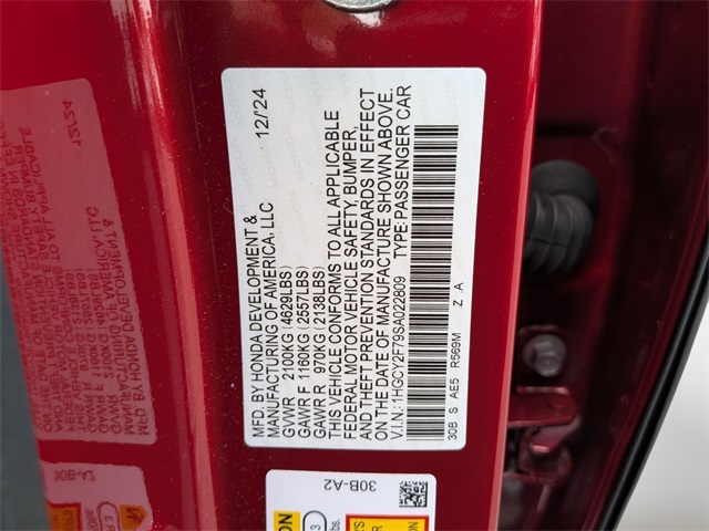 2025 Honda Accord Hybrid Sport-L photo 32