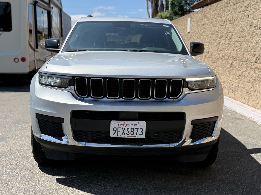 Certified Used 2023 Silver Jeep Laredo image 1