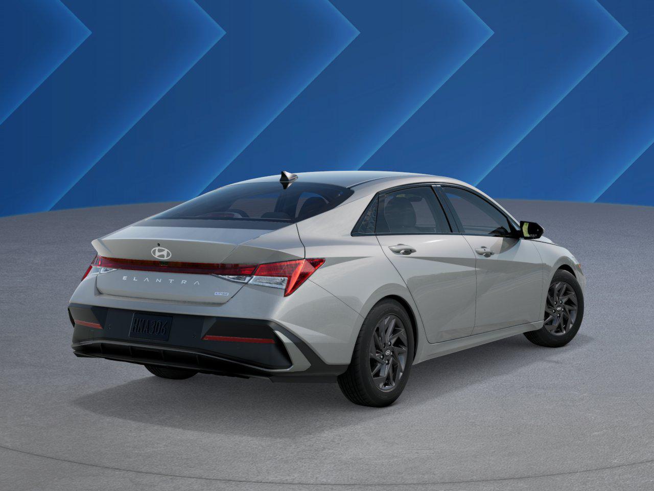 2025 Hyundai Elantra Hybrid Blue photo 4