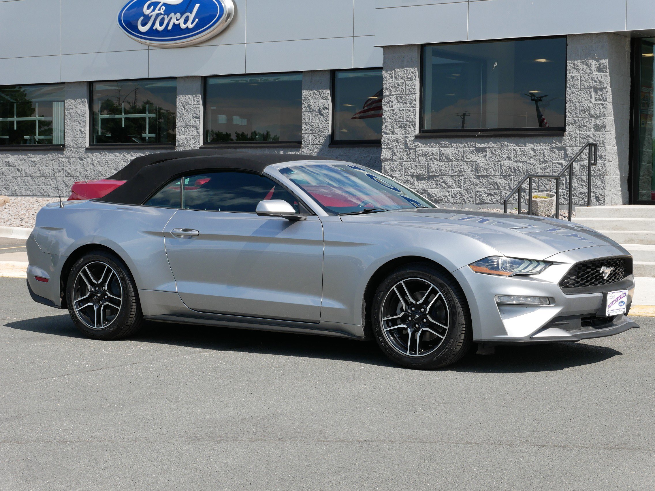 Certified 2022 Ford Mustang EcoBoost Premium with VIN 1FATP8UH1N5104407 for sale in Northfield, Minnesota
