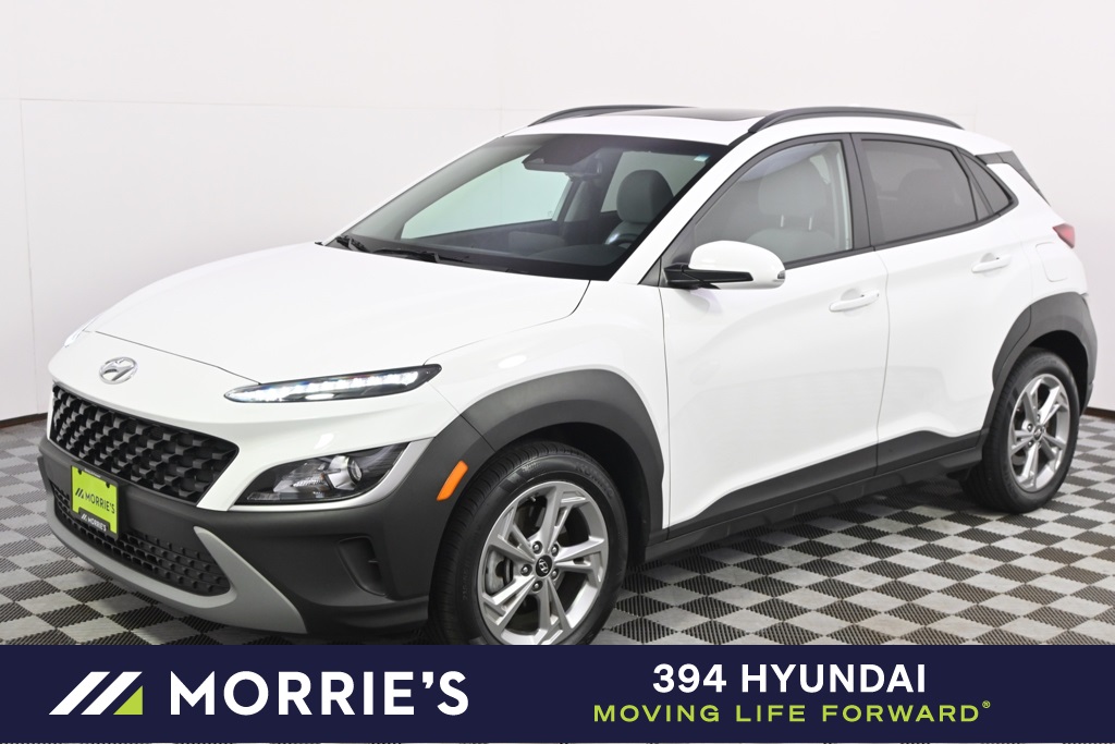 Certified 2023 Hyundai Kona SEL with VIN KM8K3CAB0PU014366 for sale in St. Louis Park, Minnesota