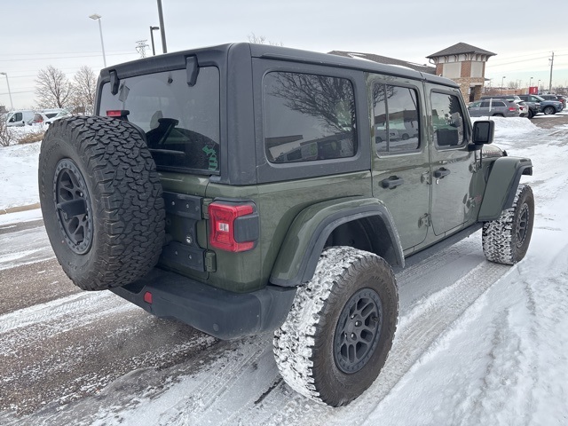 Certified 2022 Jeep Wrangler Unlimited Rubicon with VIN 1C4JJXFGXNW215453 for sale in Shakopee, Minnesota