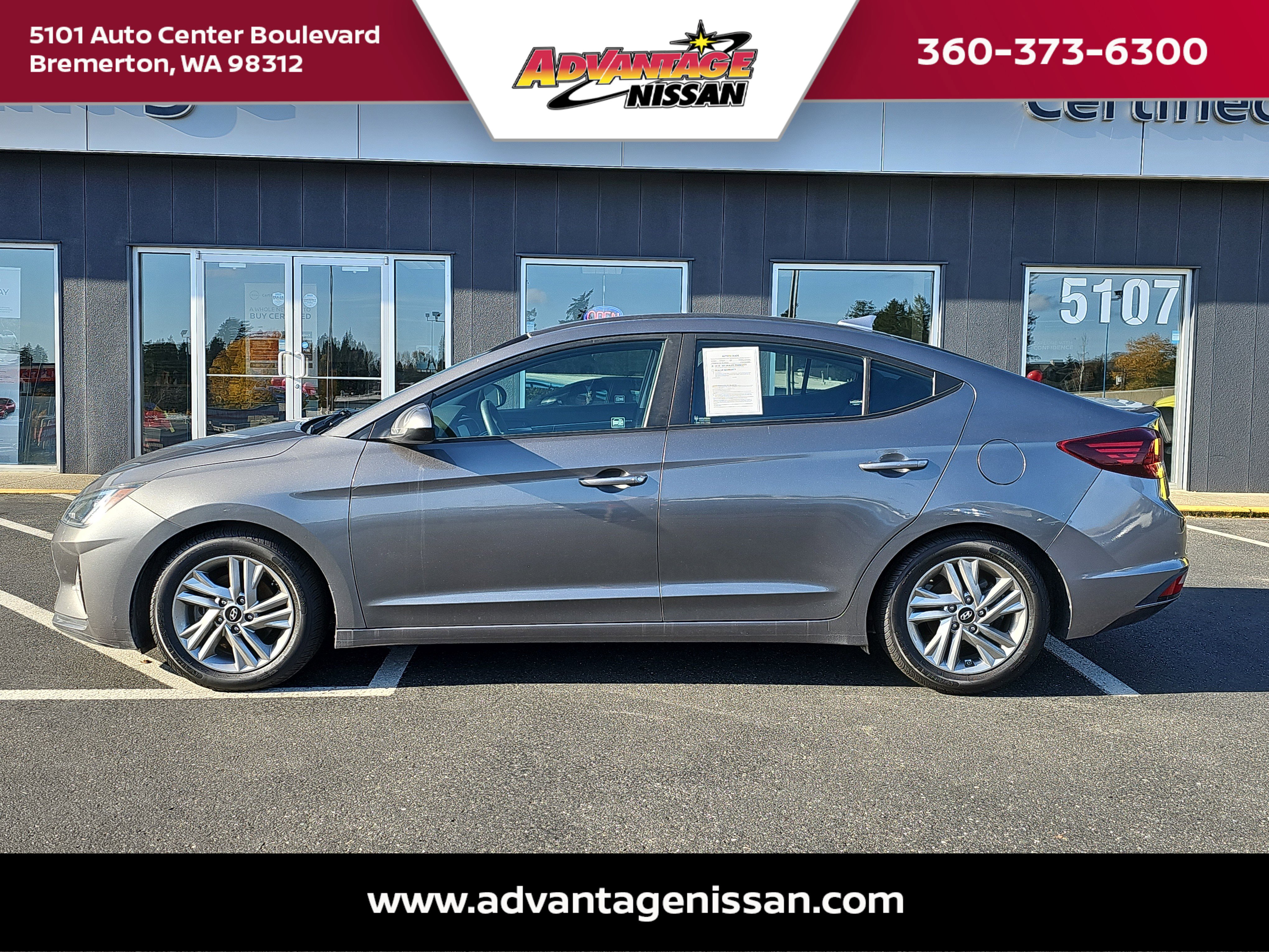 Used 2020 Hyundai Elantra SEL with VIN 5NPD84LF1LH532883 for sale in Bremerton, WA