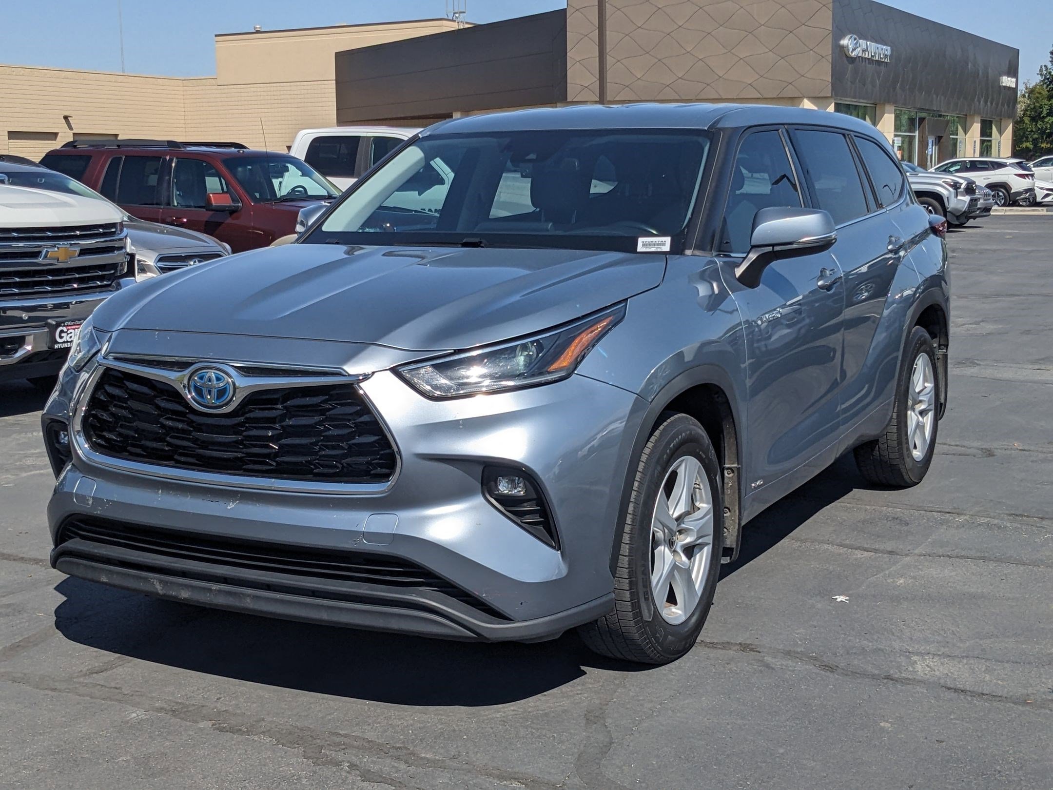 2021 Toyota Highlander Hybrid LE photo 7