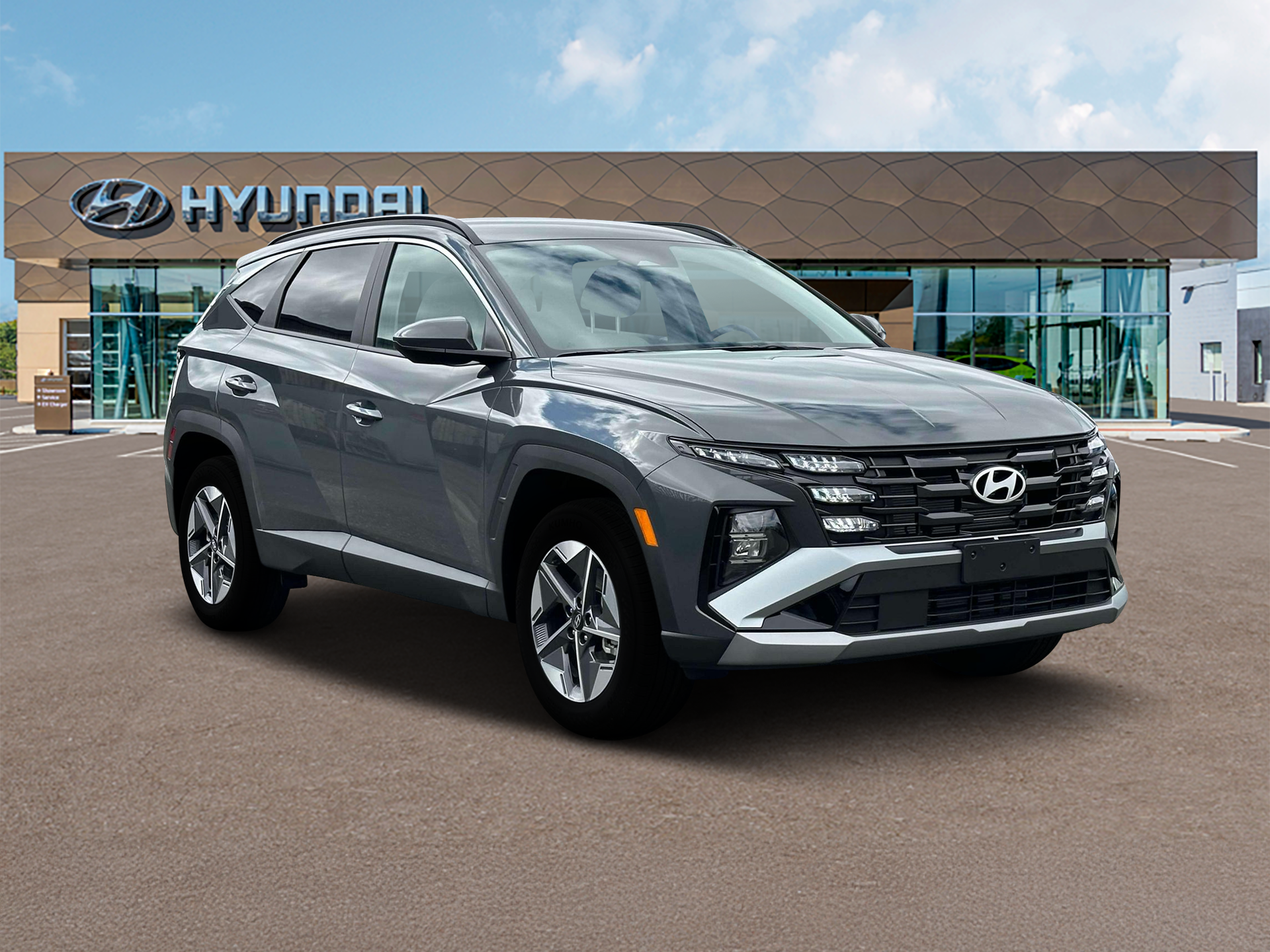 New 2025 Gray Hyundai SEL FWD image 11