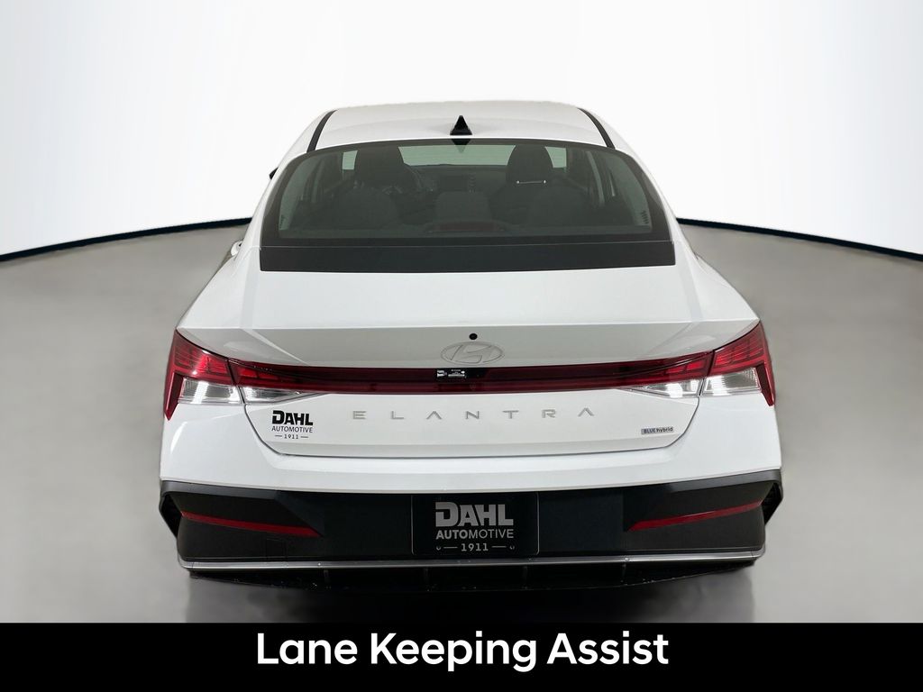2026 Hyundai Elantra Hybrid Blue photo 4