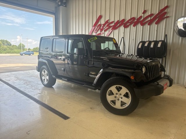 Used 2012 Jeep Wrangler Unlimited Sahara with VIN 1C4BJWEG3CL210898 for sale in Kansas City