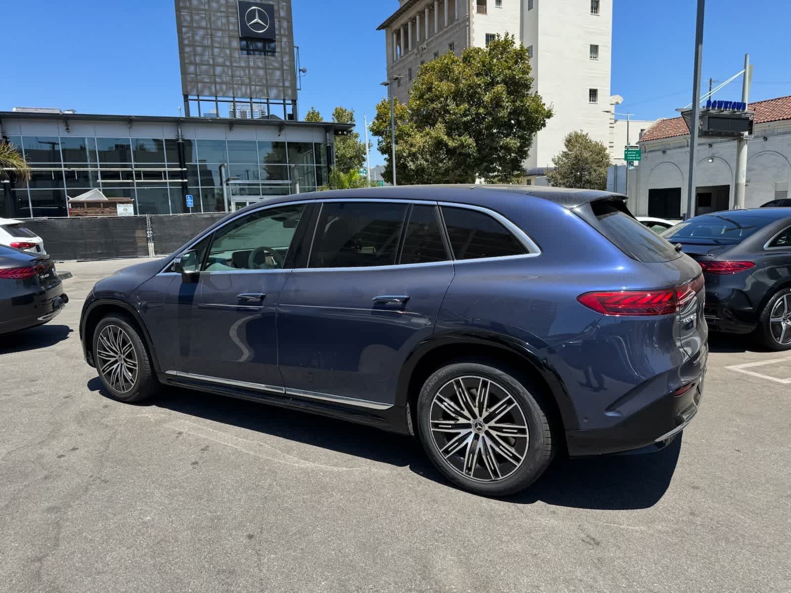 Certified 2023 Mercedes-Benz EQS Base with VIN 4JGDM2EB6PA018921 for sale in Los Angeles, CA