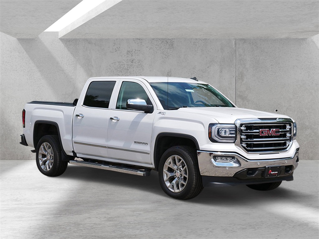 Certified 2018 GMC Sierra 1500 SLT with VIN 3GTU2NEC2JG512318 for sale in White Bear Lake, Minnesota