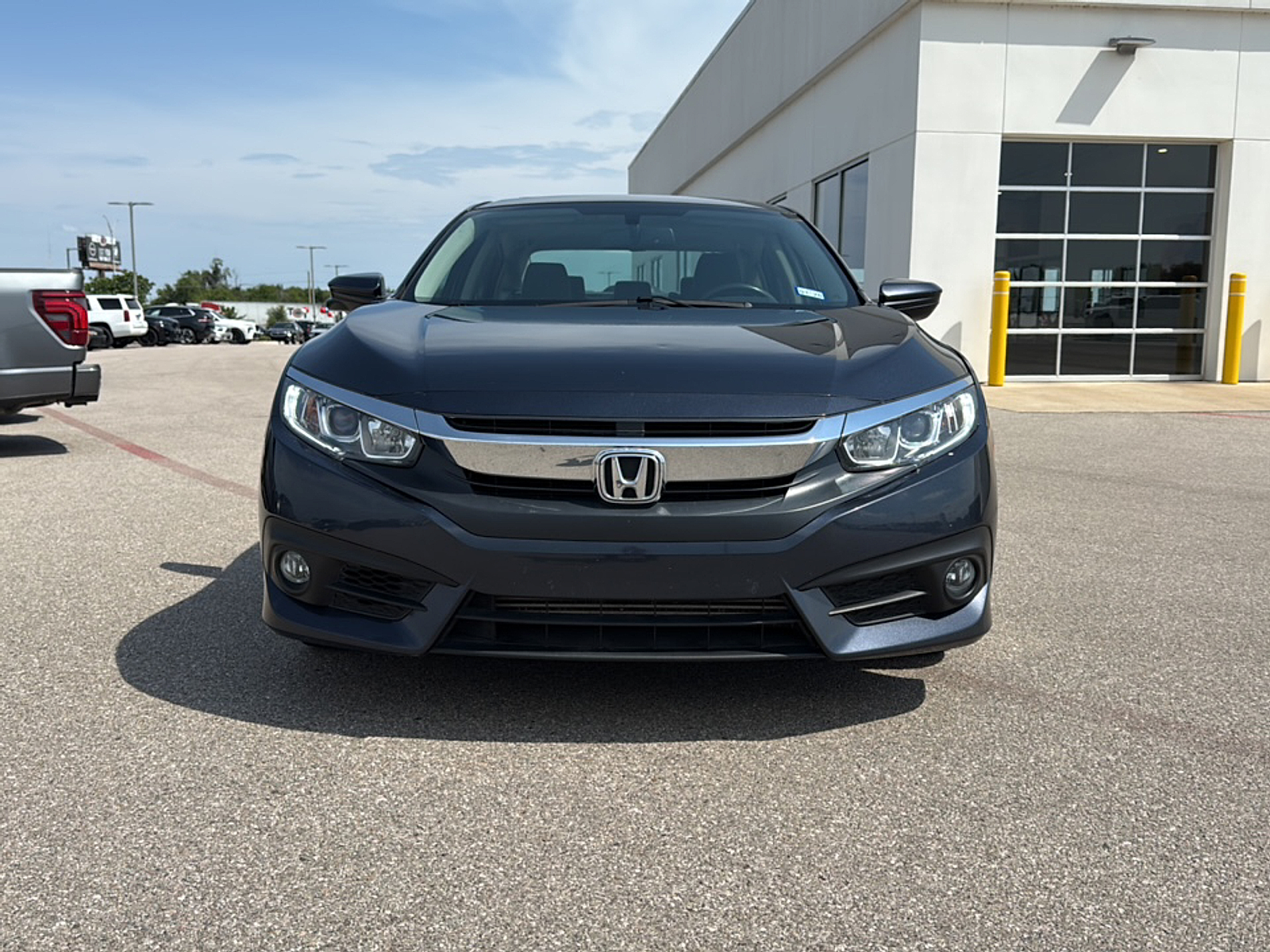 Used 2016 Honda Civic EX-L with VIN 19XFC1F76GE015065 for sale in Temple, TX